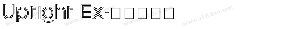 Uptight Ex字体转换